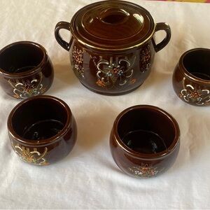 Vintage Japan Redware